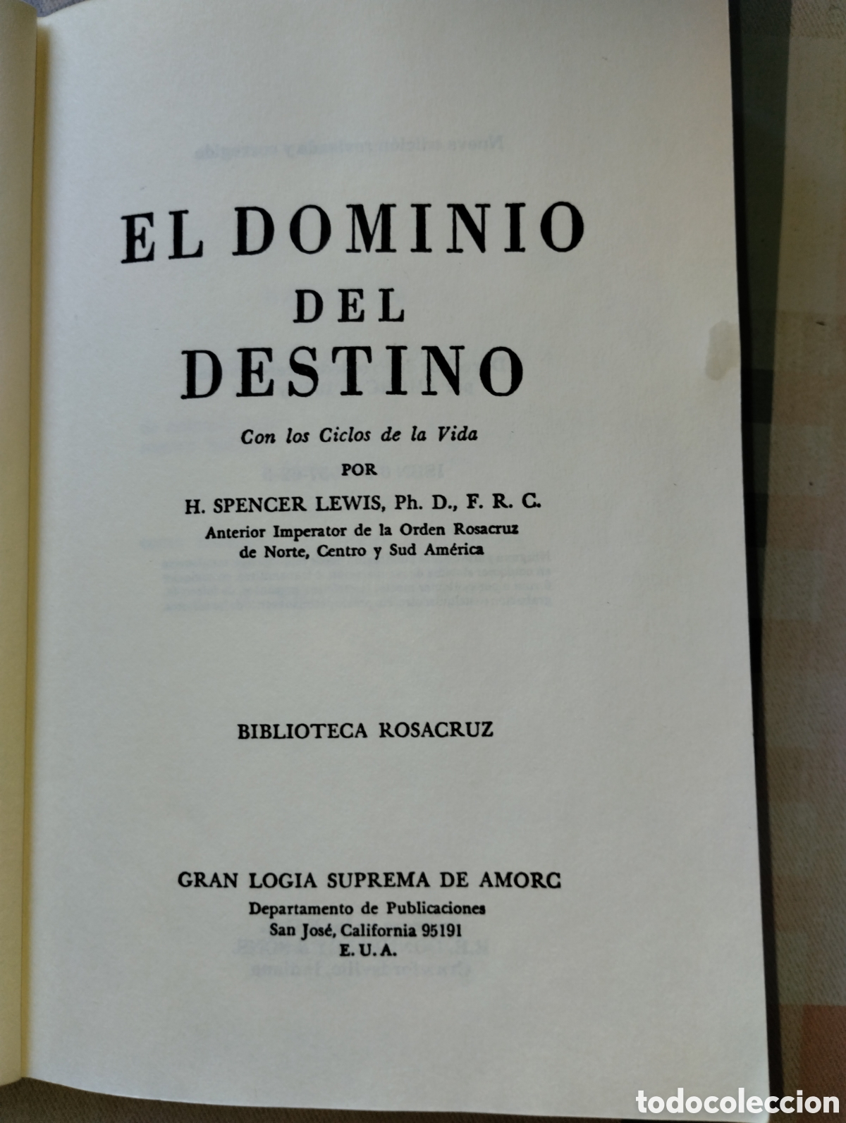 Libros de segunda mano: EL DOMINIO DEL DESTINO CON LOS CICLOS DE LA VIDA - Foto 4