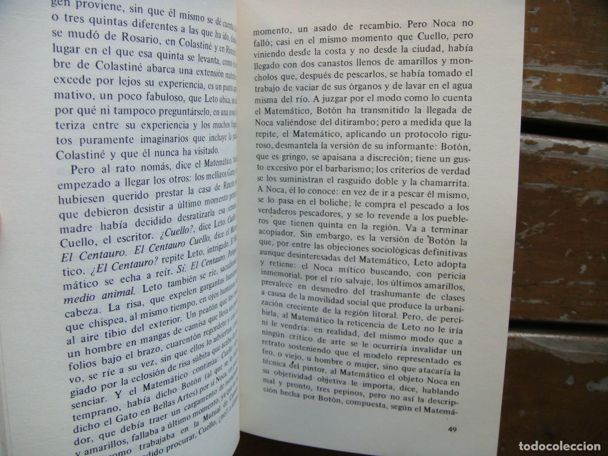 Libros de segunda mano: Juan Jos&eacute; Saer: GLOSA. Primera edici&oacute;n - Foto 3