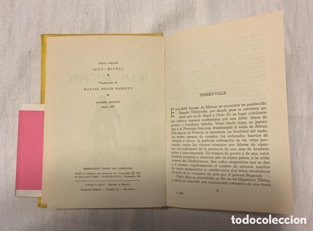 Libros de segunda mano: JEAN MICHEL. John Knittel - Foto 4