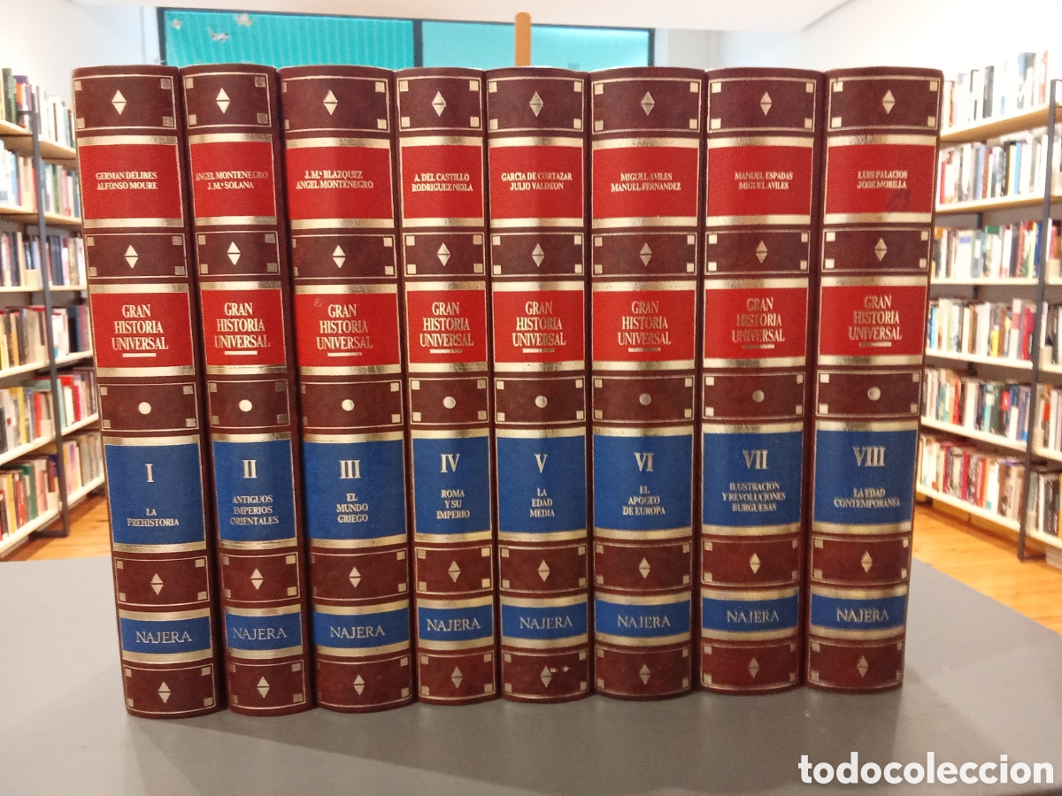 Libros de segunda mano: Gran Historia Universal 8 Tomos - Ediciones Najera - Foto 1