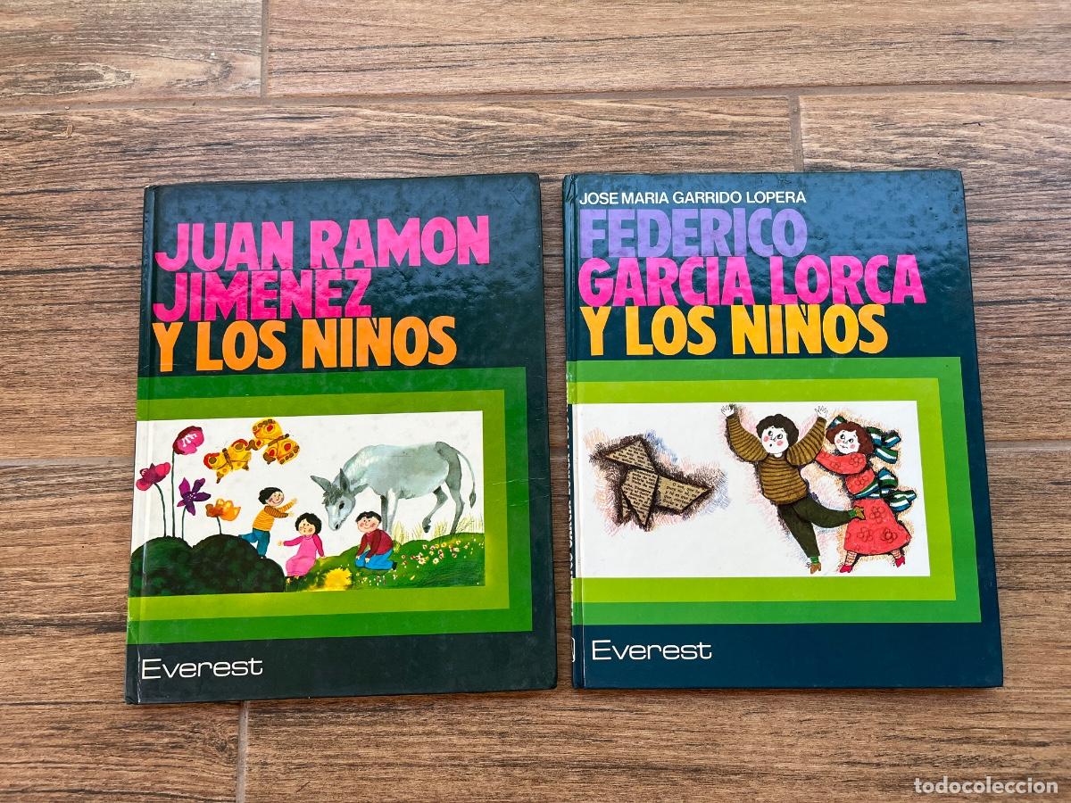 Libros de segunda mano: LORCA Y JUAN RAMON JIM&Eacute;NEZ CON LOS NI&Ntilde;OS - EVEREST - Foto 1