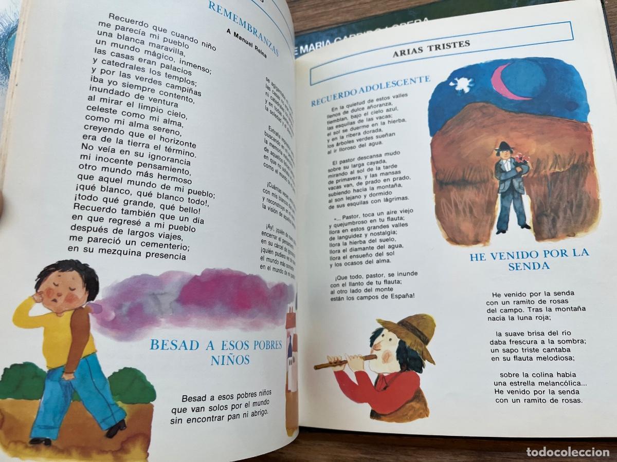 Libros de segunda mano: LORCA Y JUAN RAMON JIM&Eacute;NEZ CON LOS NI&Ntilde;OS - EVEREST - Foto 7