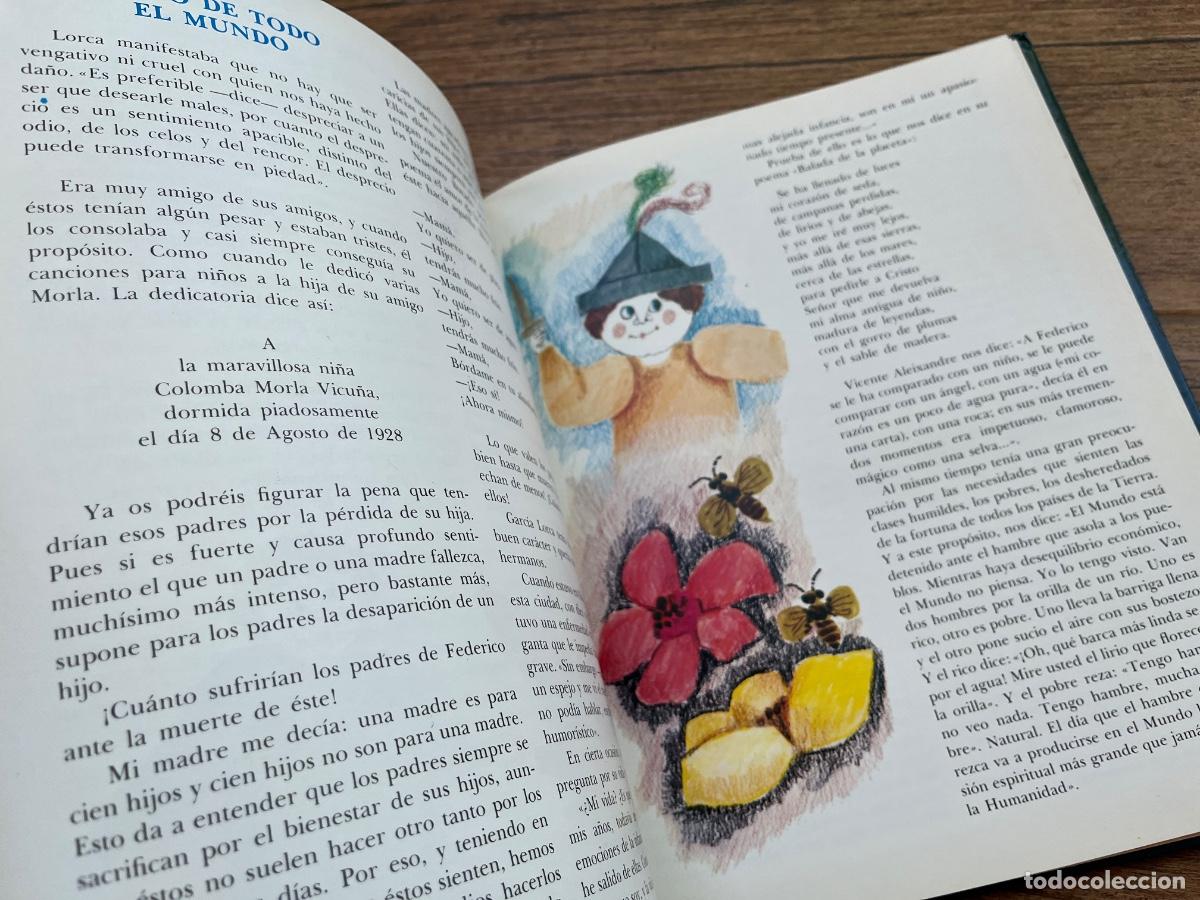 Libros de segunda mano: LORCA Y JUAN RAMON JIM&Eacute;NEZ CON LOS NI&Ntilde;OS - EVEREST - Foto 8