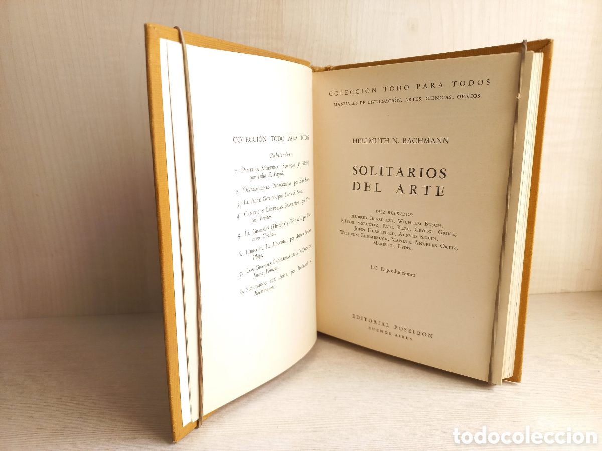 Libros de segunda mano: Solitarios del Arte. Hellmuth Bachmann. Poseidon, 1946. Ilustrado. - Foto 4