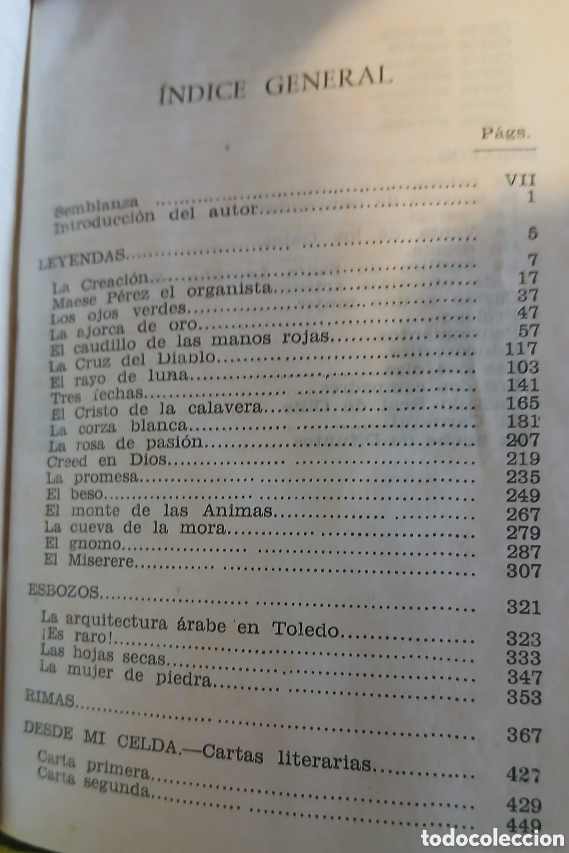 Libros de segunda mano: Obras completas de Gustavo Adolfo Becquer - Foto 3
