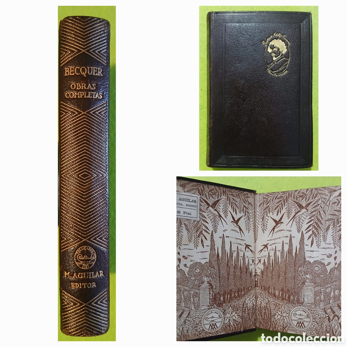 Libros de segunda mano: Obras completas de Gustavo Adolfo Becquer - Foto 1