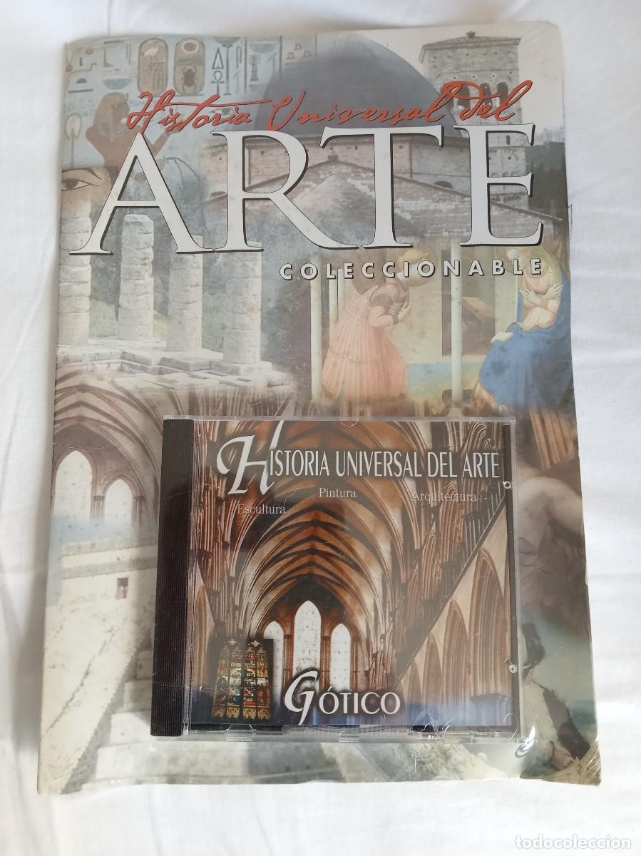 Libros de segunda mano: Historia Universal del Arte Coleccionable G&oacute;tico Revista y CD-ROM