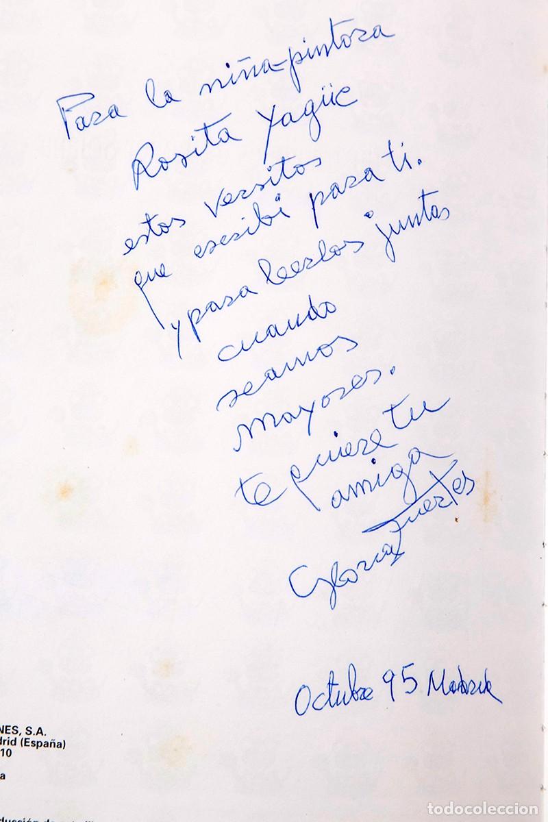 Libros de segunda mano: GLORIA FUERTES - VERSOS FRITO - DEDICATORIA AUT&Oacute;GRAFA - Foto 1