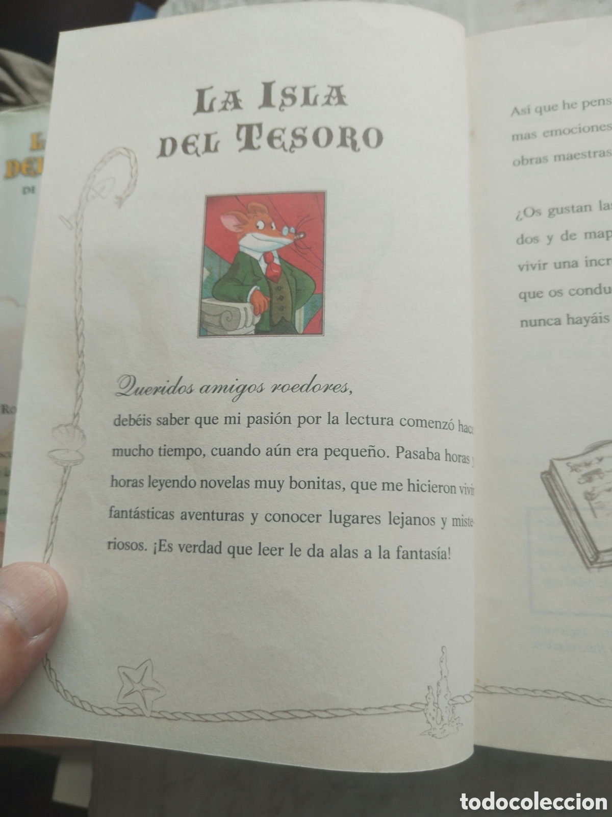 Libros de segunda mano: LA ISLA DEL TESORO/GERONIMO STILTON - Foto 2