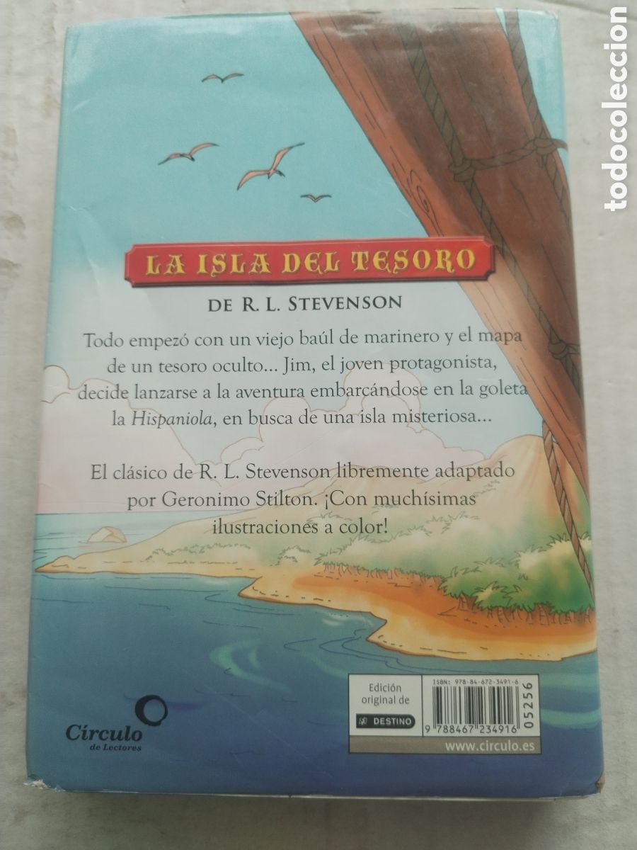 Libros de segunda mano: LA ISLA DEL TESORO/GERONIMO STILTON - Foto 3