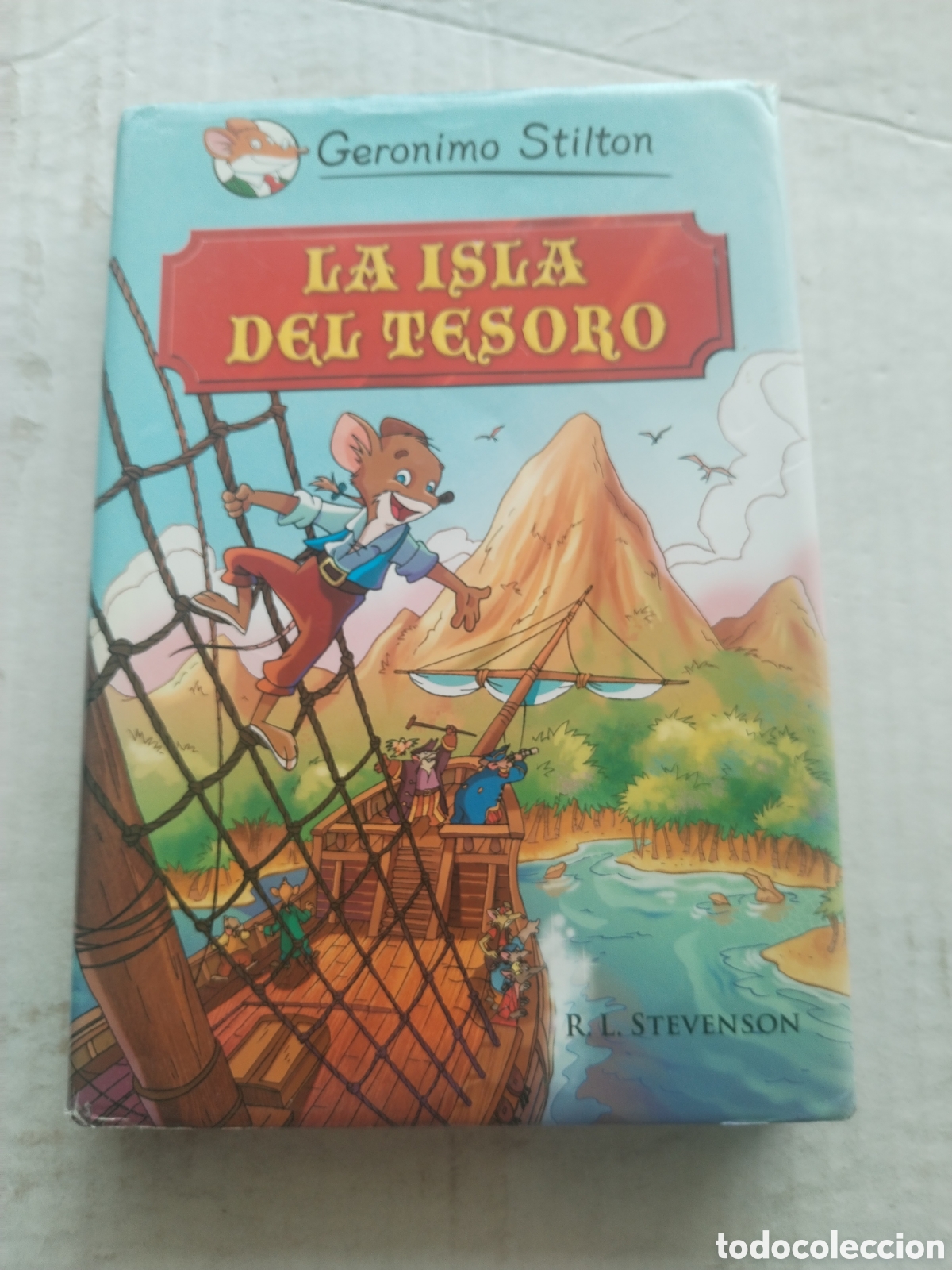 Libros de segunda mano: LA ISLA DEL TESORO/GERONIMO STILTON - Foto 1