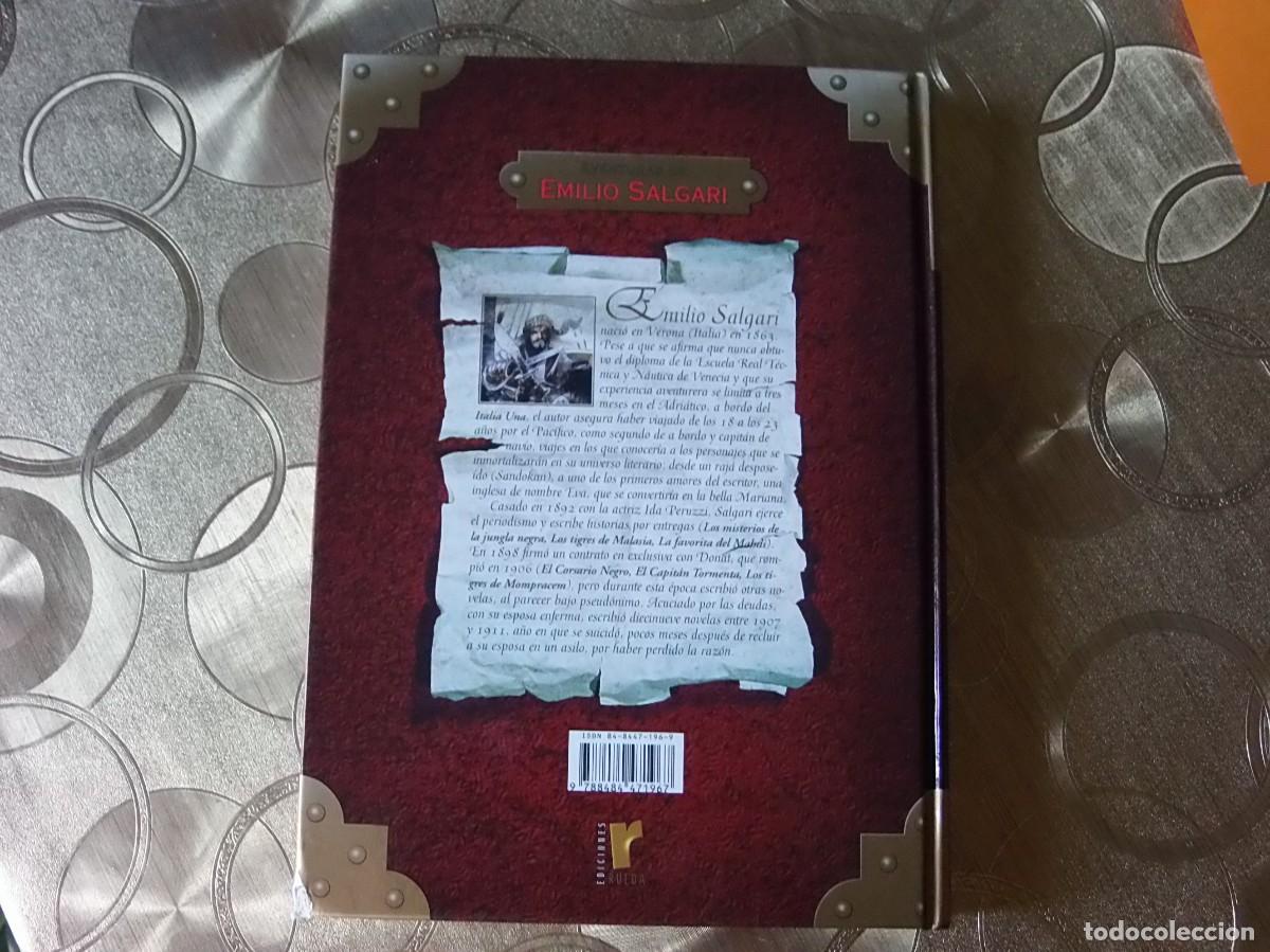 Libros de segunda mano: LIBRO DE AVENTURAS - YOLANDA, EMILIO SALGARI - EDICIONES RUEDA. - Foto 2