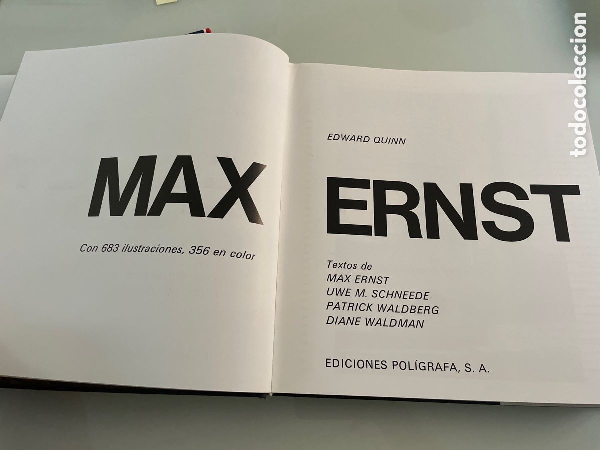 Libros de segunda mano: Max Ernst. Edward Quinn. Ediciones poligrafa 1976 - Foto 4