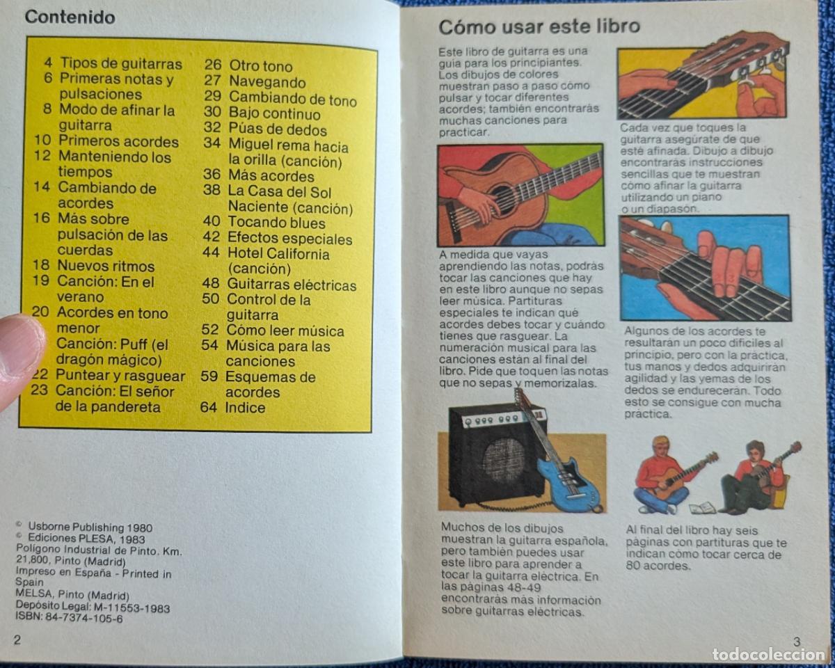 Libros de segunda mano: La guitarra - Gu&iacute;a del aficionado - Plesa - SM (1983) - Foto 3