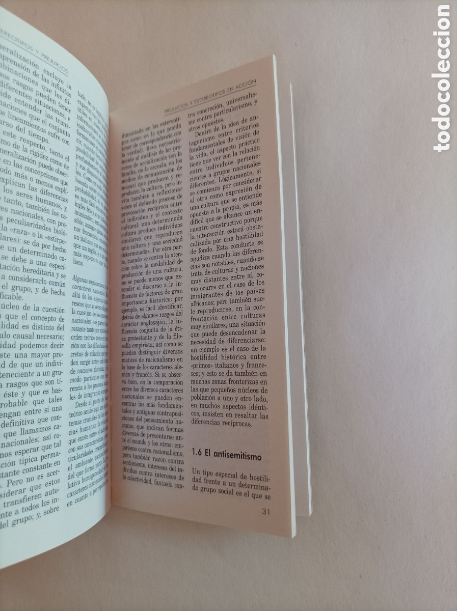Libros de segunda mano: Estereotipos y prejuicios / Bruno M. Mazzara - Foto 2