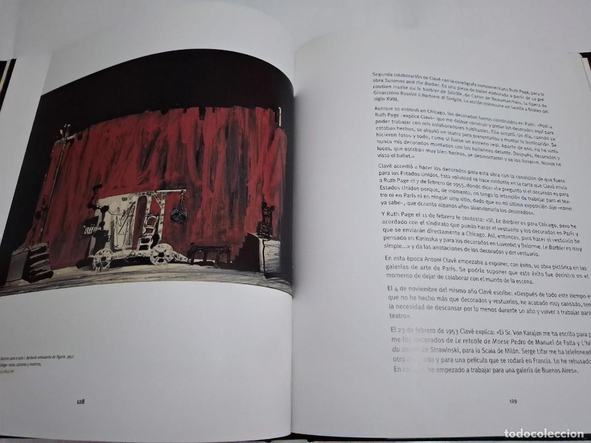 Libros de segunda mano: ANNA RIERA: ANTONI CLAV&Eacute; Y EL TEATRO - Foto 9