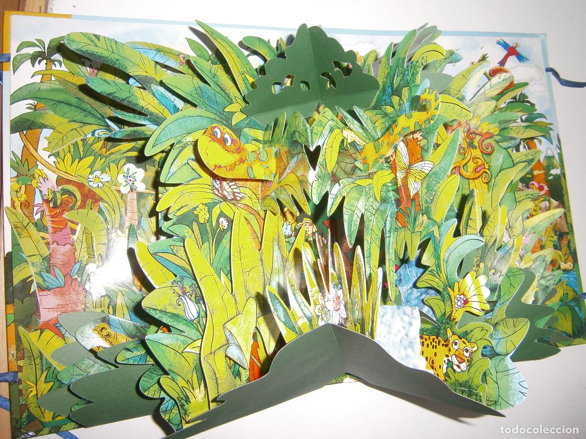Libros de segunda mano: VIVE UNA AVENTURA - LA SELVA TROPICAL - EN 3D - Foto 2