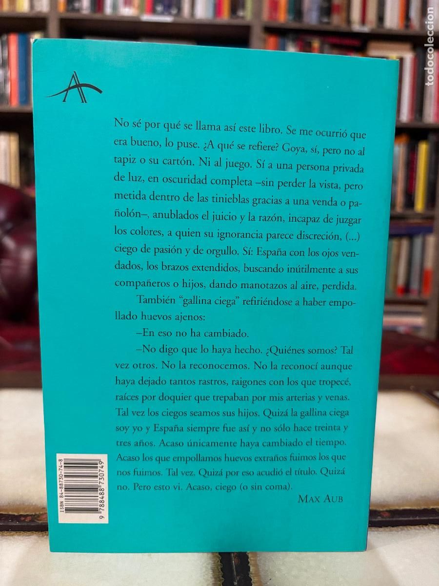 Libros de segunda mano: Max Aub. La gallina ciega. - Foto 2