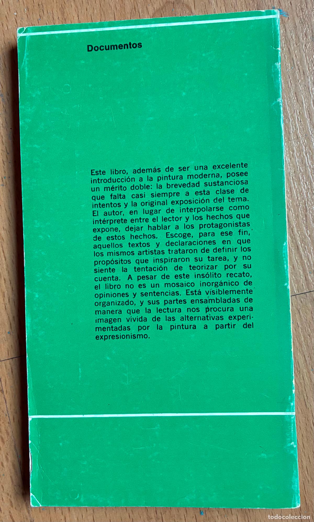 Libros de segunda mano: DOCUMENTOS PARA LA COMPRENSION DEL ARTE MODERNO, Walter Hess - Foto 3