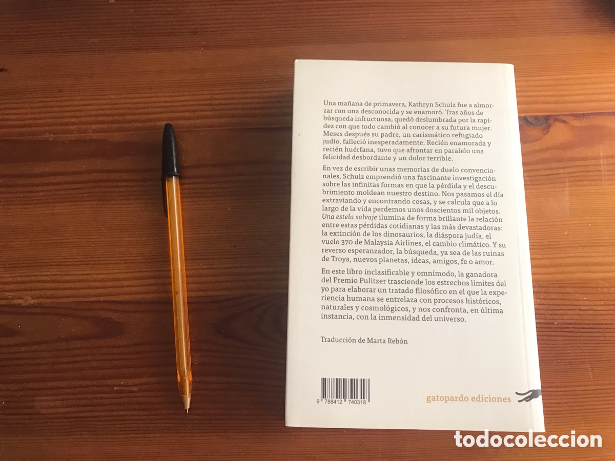 Libros de segunda mano: Una estela salvaje. Kathryn Schulz. Gatopardo ediciones - Foto 3