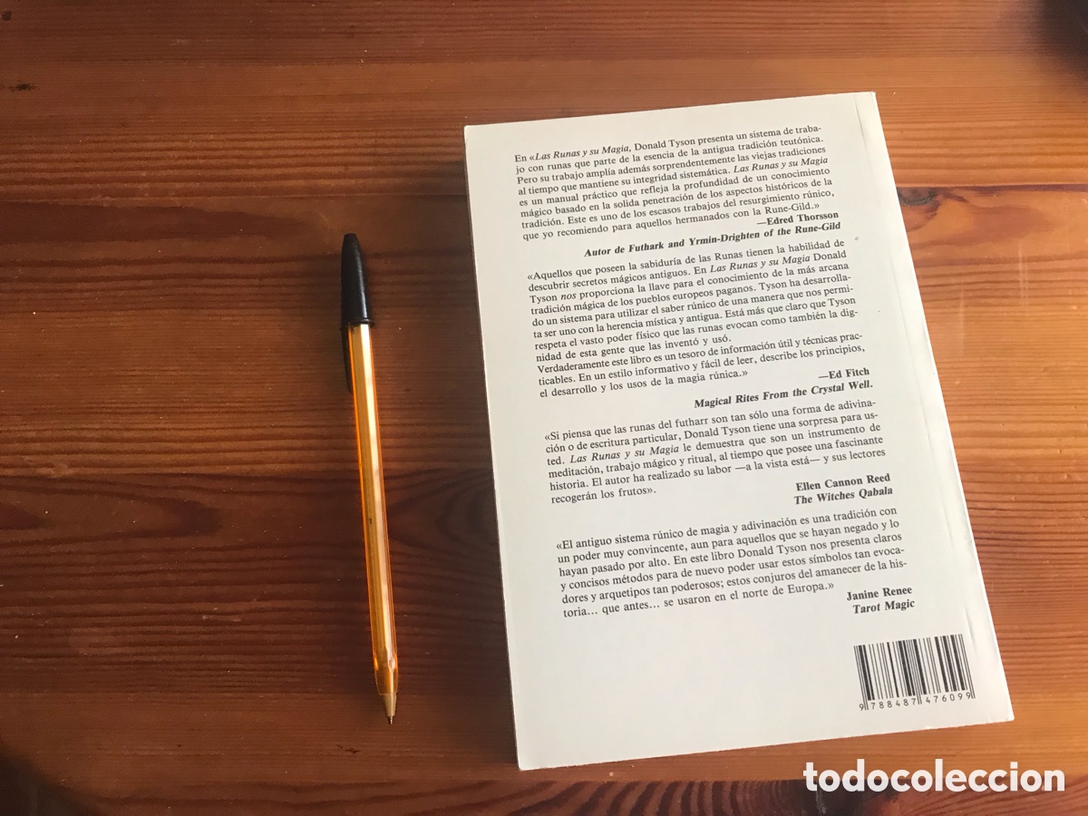 Libros de segunda mano: Las runas y su magia. Donald Tyson - Foto 3