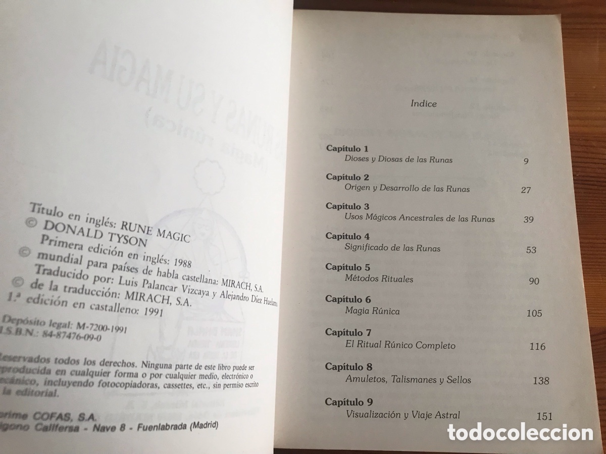 Libros de segunda mano: Las runas y su magia. Donald Tyson - Foto 5
