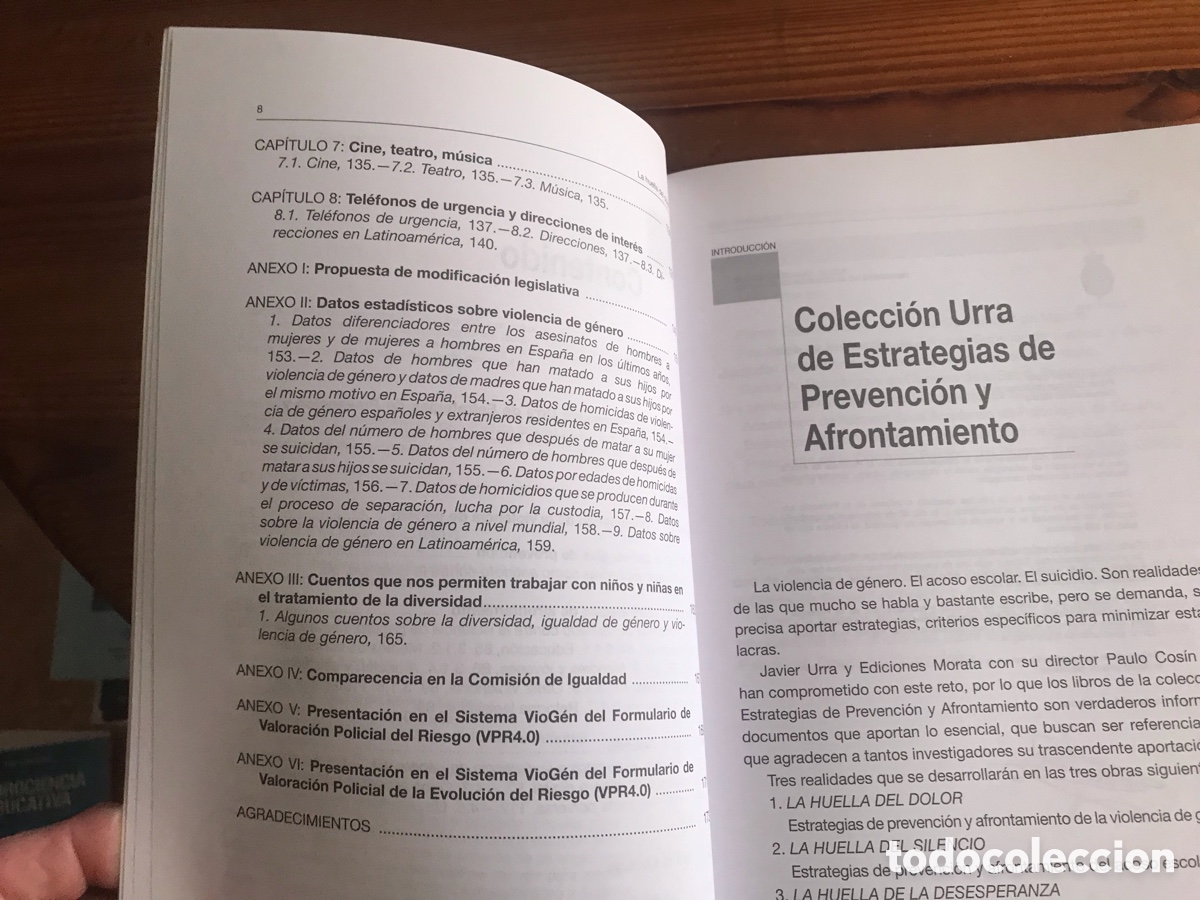 Libros de segunda mano: La huella del dolor. Javier Hurra. Morata - Foto 6