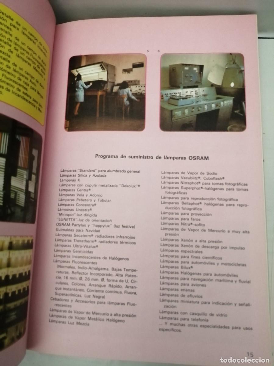 Libros de segunda mano: J.A. Taboada: MANUAL OSRAM (Edici&oacute;n 1975) - Foto 6
