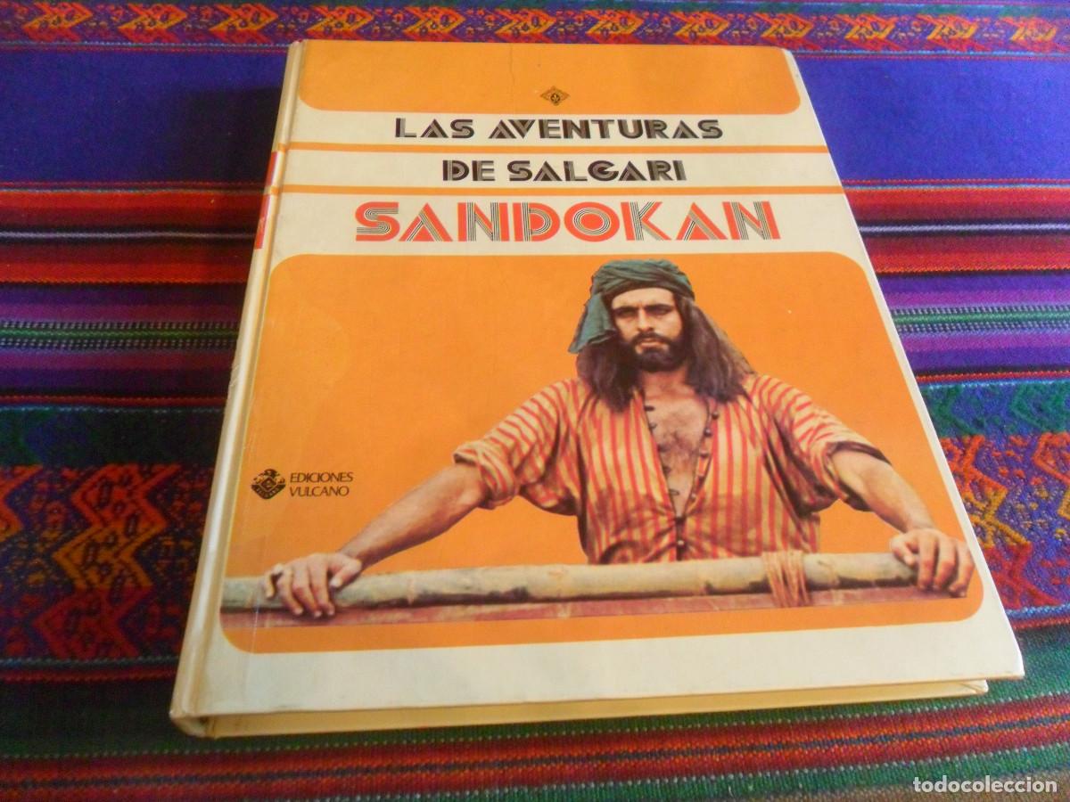 Libros de segunda mano: LAS AVENTURAS DE SALGARI SANDOKAN. EDICIONES VULCANO 1976. TAPAS DURAS. - Foto 1
