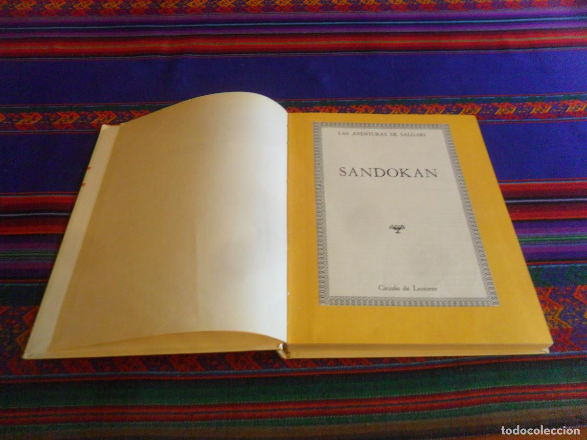 Libros de segunda mano: LAS AVENTURAS DE SALGARI SANDOKAN. EDICIONES VULCANO 1976. TAPAS DURAS. - Foto 5