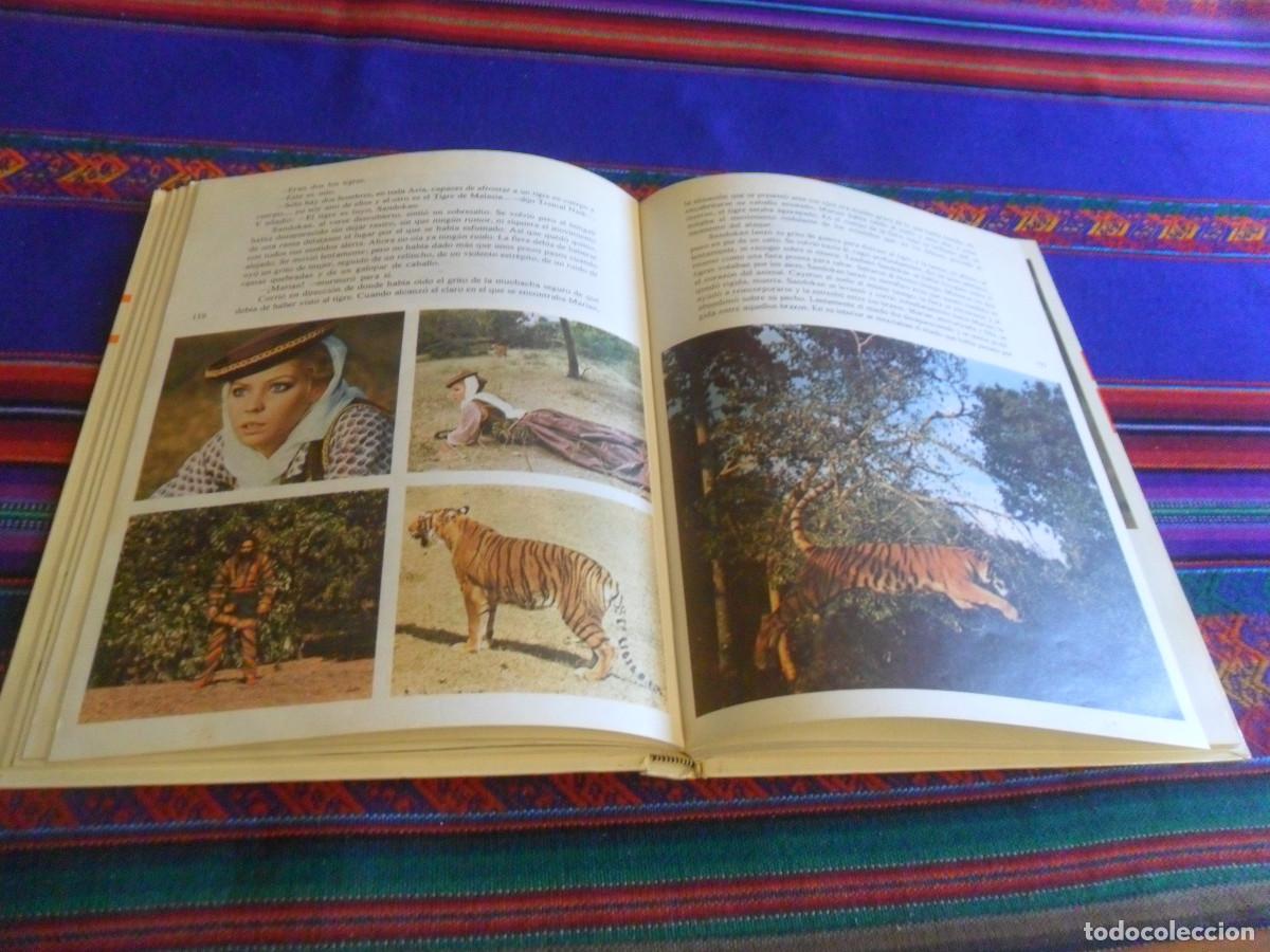 Libros de segunda mano: LAS AVENTURAS DE SALGARI SANDOKAN. EDICIONES VULCANO 1976. TAPAS DURAS. - Foto 9