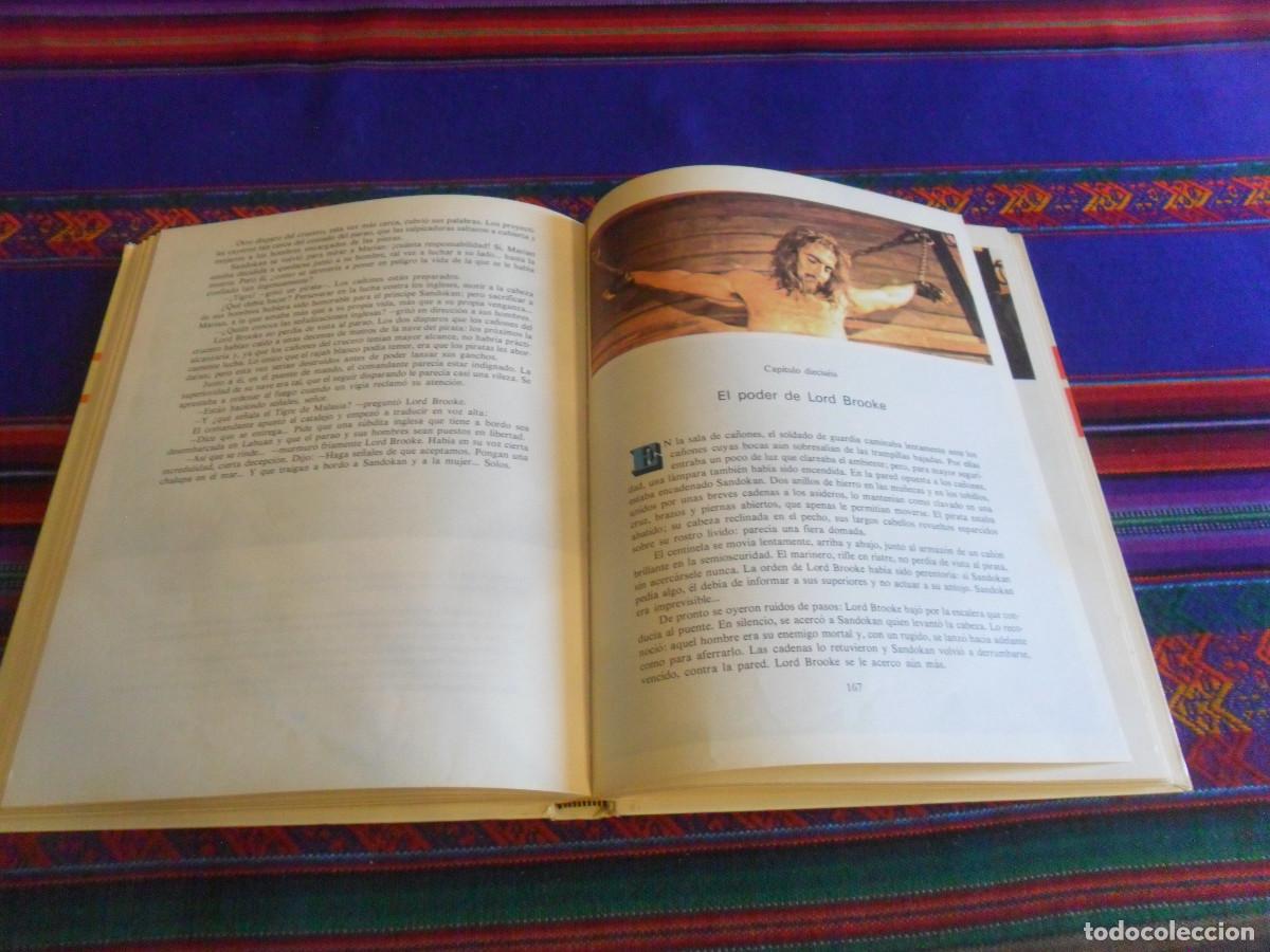 Libros de segunda mano: LAS AVENTURAS DE SALGARI SANDOKAN. EDICIONES VULCANO 1976. TAPAS DURAS. - Foto 10