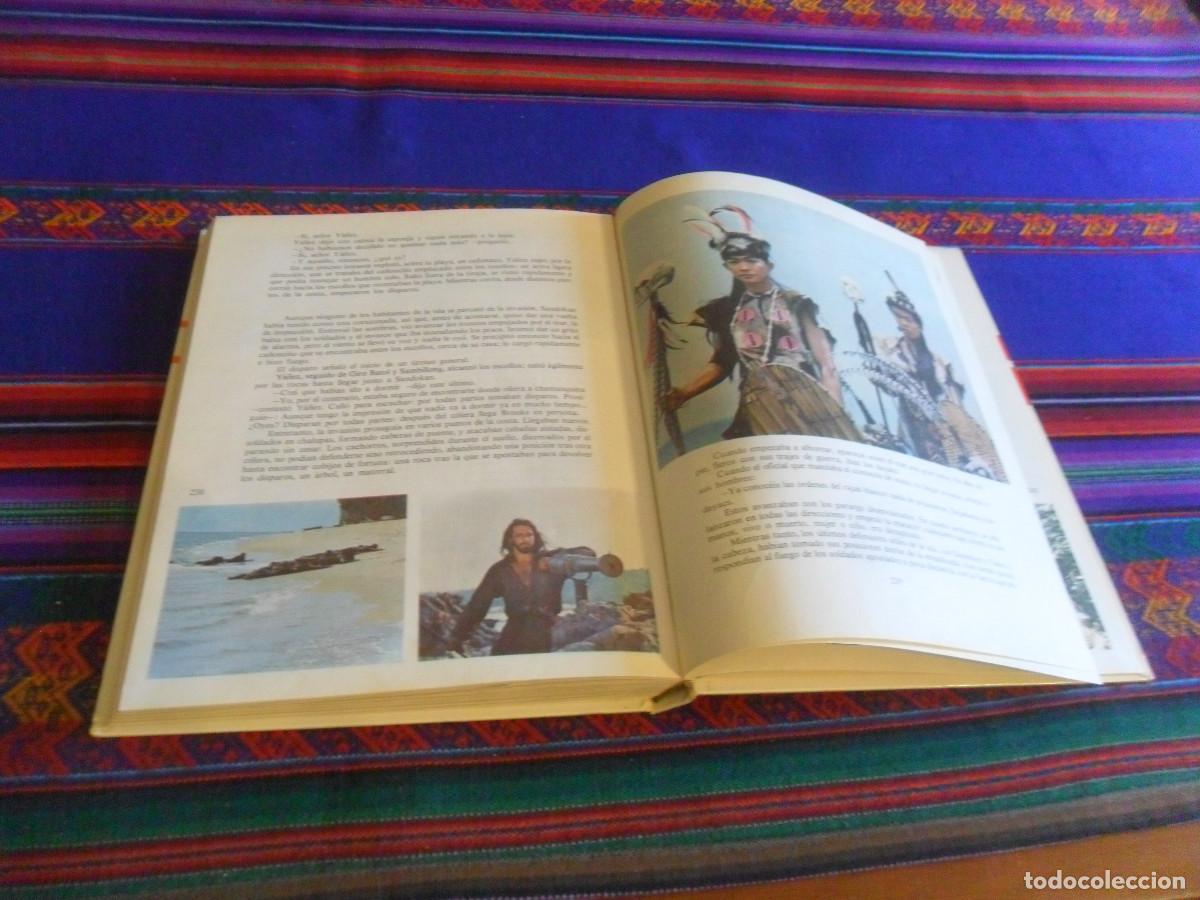 Libros de segunda mano: LAS AVENTURAS DE SALGARI SANDOKAN. EDICIONES VULCANO 1976. TAPAS DURAS. - Foto 12