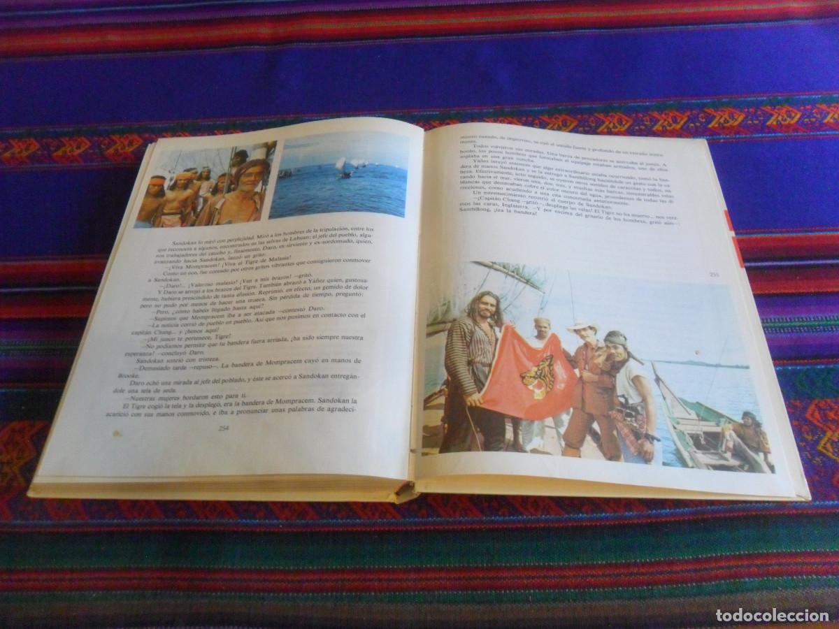 Libros de segunda mano: LAS AVENTURAS DE SALGARI SANDOKAN. EDICIONES VULCANO 1976. TAPAS DURAS. - Foto 13