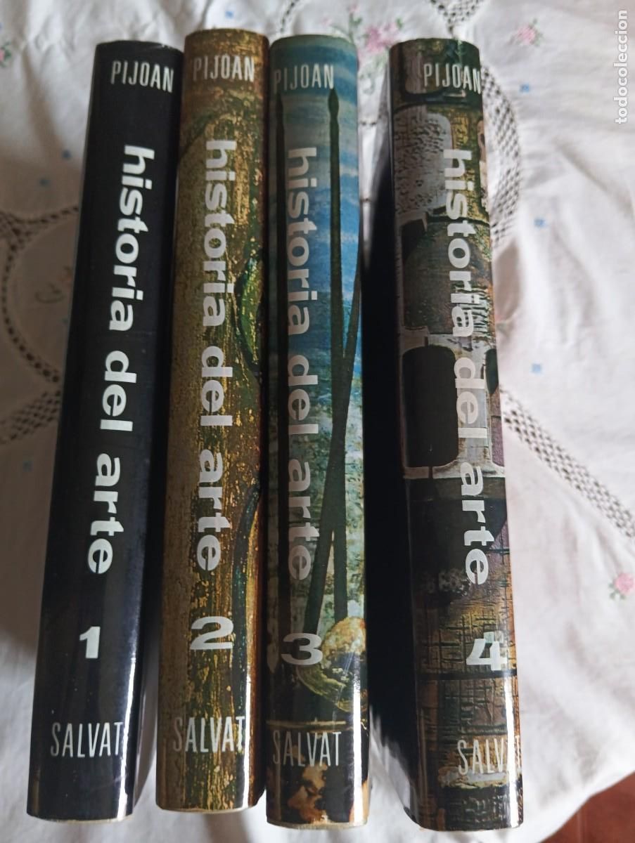 Libros de segunda mano: HISTORIA DEL ARTE. PIJOAN. 4 TOMOS. - Foto 1