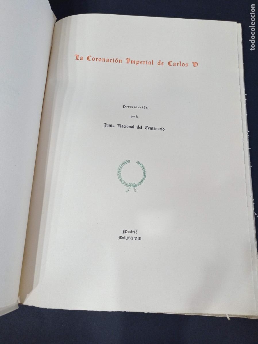 Libros de segunda mano: 1958 - La Coronaci&oacute;n Imperial de Carlos V - Foto 2