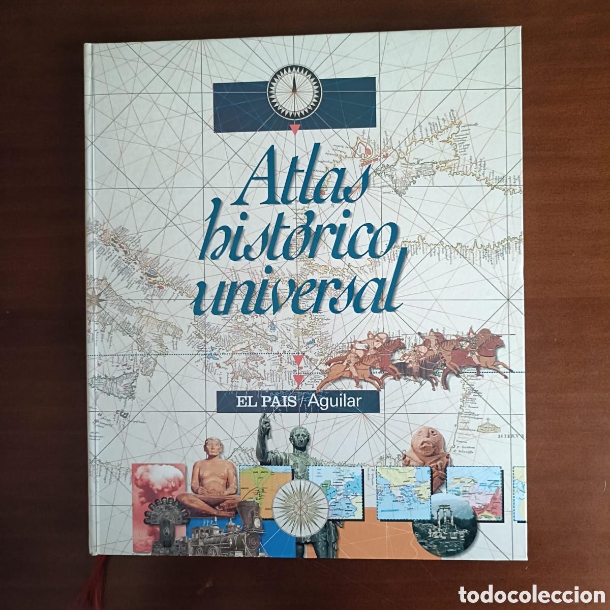 Libros de segunda mano: Atlas hist&oacute;rico universal El Pais Aguilar