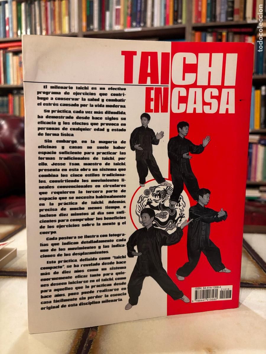 Libros de segunda mano: Taichi en casa. Ejercicios combinados para practicar en un espacio reducido. Jesse Tsao. - Foto 2