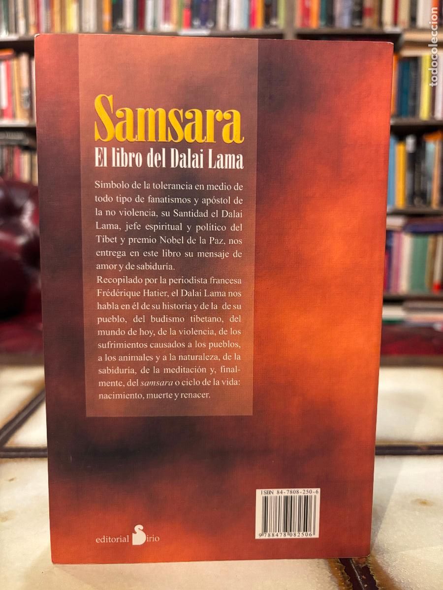Libros de segunda mano: Samsara. El libro del Dalai Lama. - Foto 2
