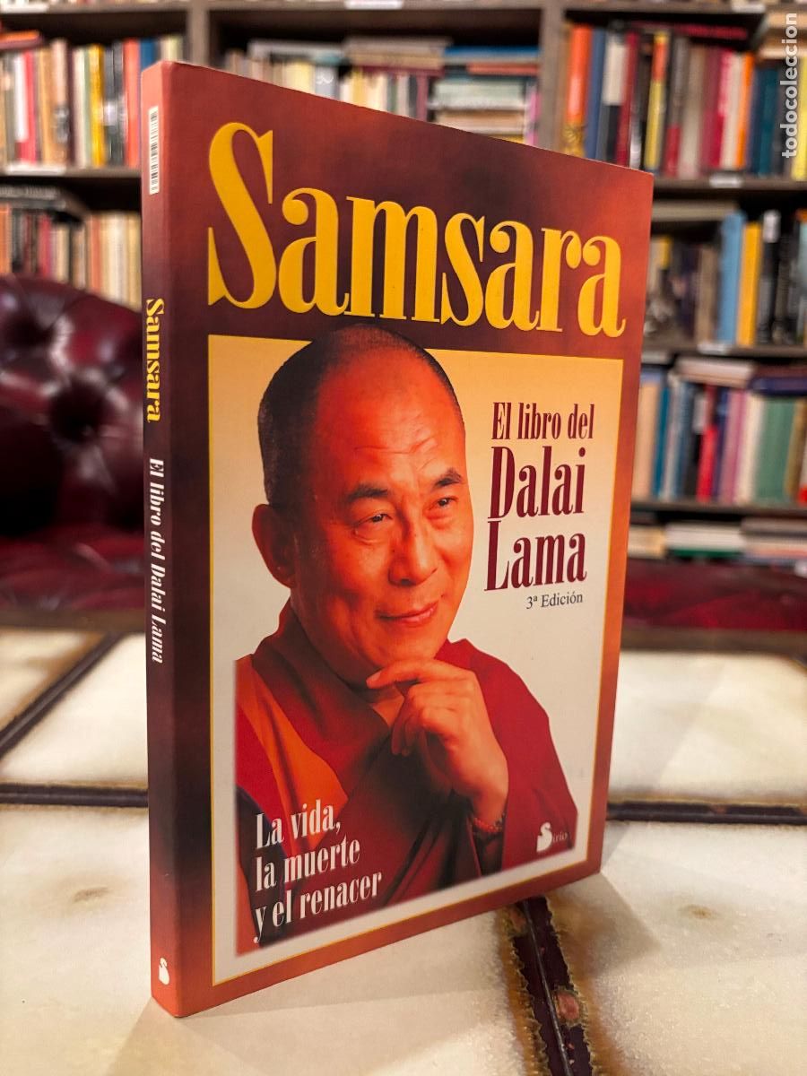 Libros de segunda mano: Samsara. El libro del Dalai Lama. - Foto 1