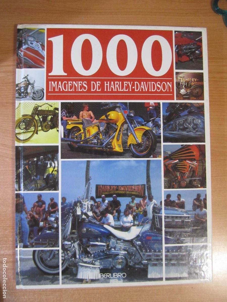Libros de segunda mano: libro 1000 imagenes de harley davidson - Foto 1