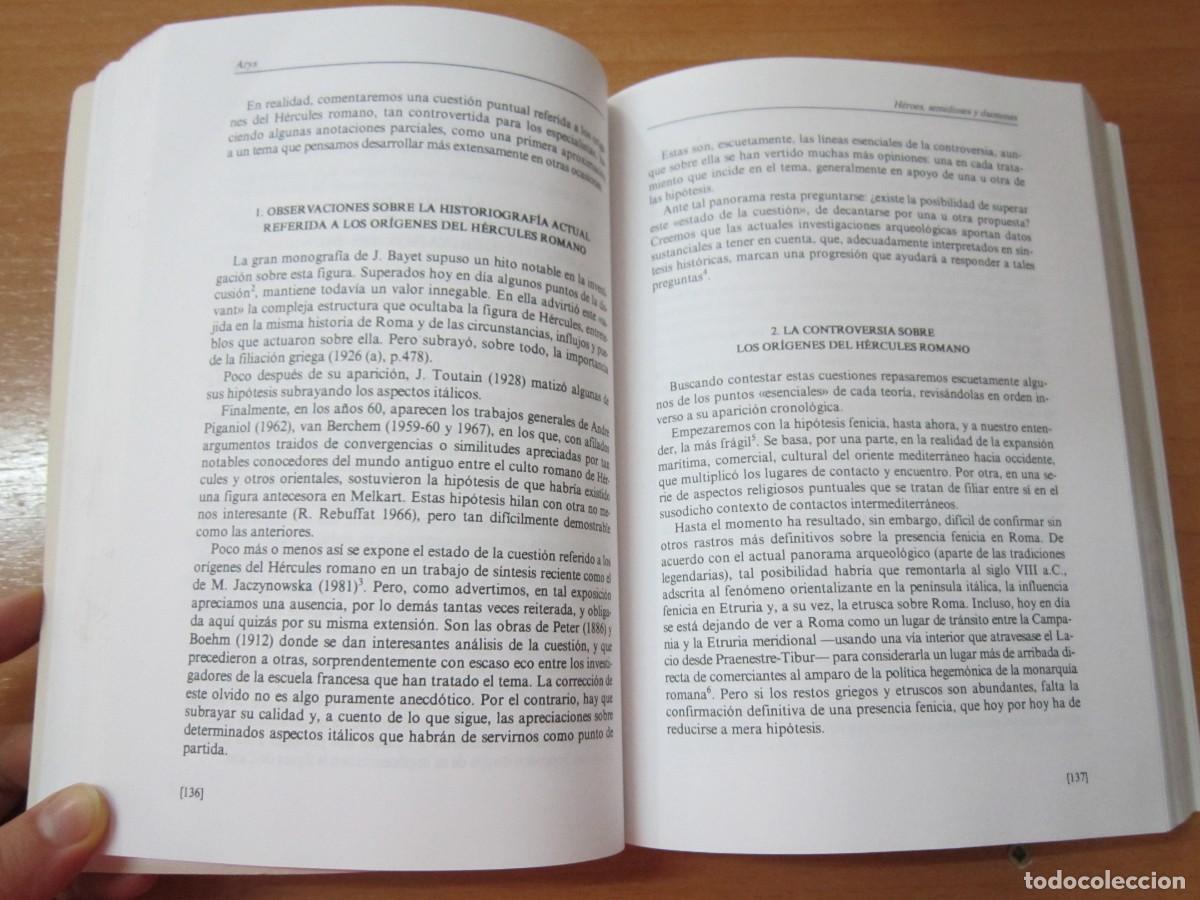 Libros de segunda mano: H&eacute;roes, semidioses y daimones, de Jaime Alvar - Foto 3