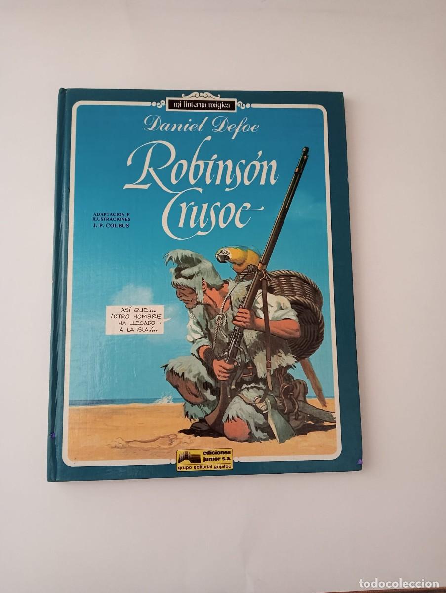 Libros de segunda mano: ROBINS&Oacute;N CRUSOE - DANIEL DEFOE - EDICIONES JUNIOR 1981 - Foto 1