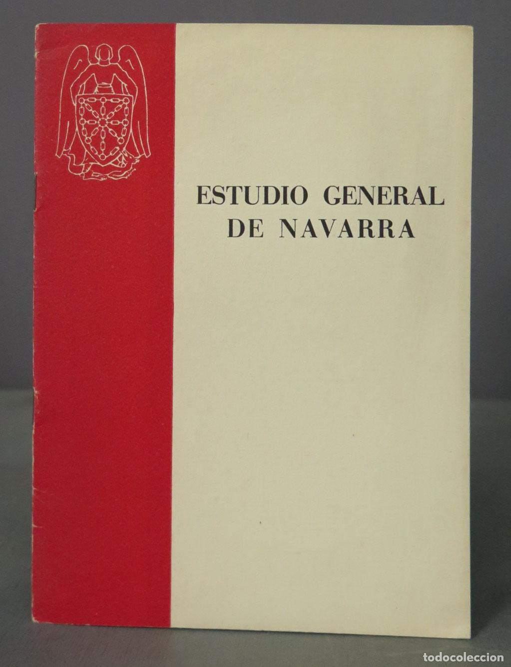Libros de segunda mano: ESTUDIO GENERAL DE NAVARRA - Foto 1