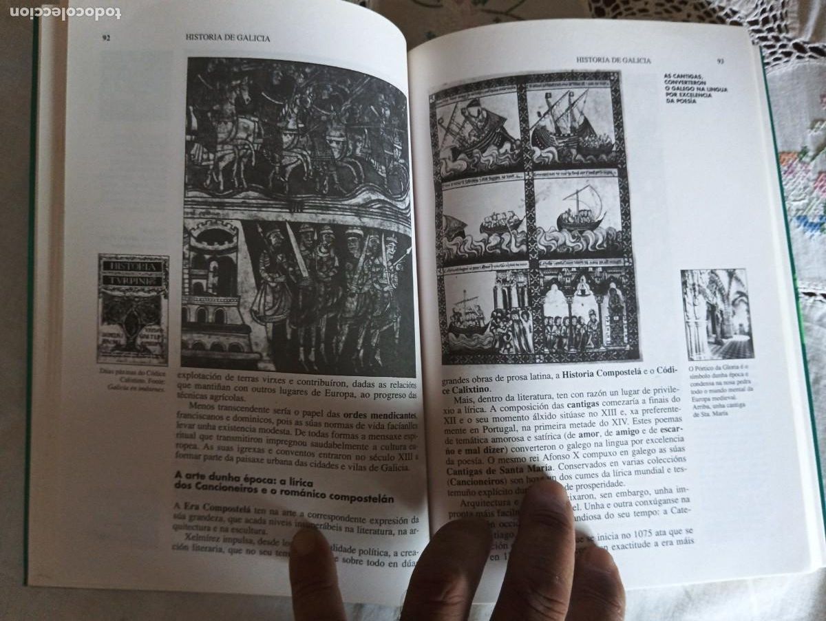 Libros de segunda mano: HISTORIA DE GALICIA 1-2.-VV.AA. - Foto 5