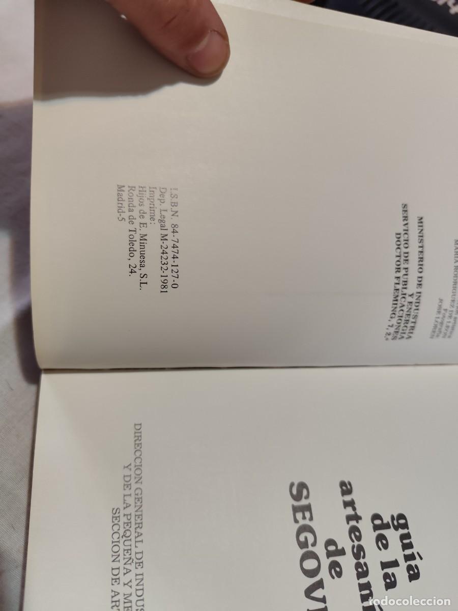 Libros de segunda mano: GUIA DE LA ARTESANIA DE SEGOVIA / / SUX 06 - Foto 8