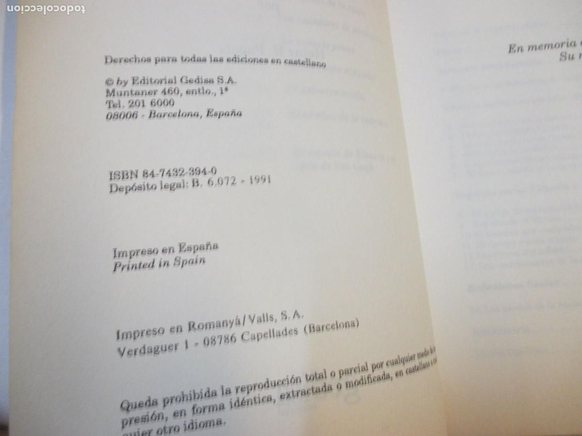 Libros de segunda mano: LOS SUE&Ntilde;OS DE LA RAZON - Heinz R. Pagels - 1991 - - Foto 4