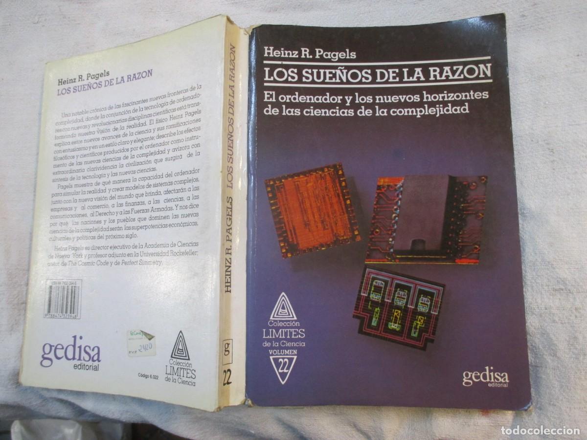 Libros de segunda mano: LOS SUE&Ntilde;OS DE LA RAZON - Heinz R. Pagels - 1991 - - Foto 1