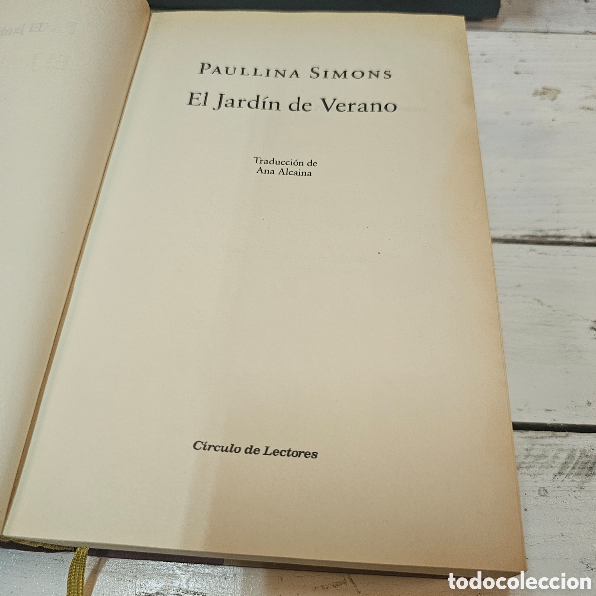 Libros de segunda mano: El jard&iacute;n del verano - Paullina Simons - Foto 2