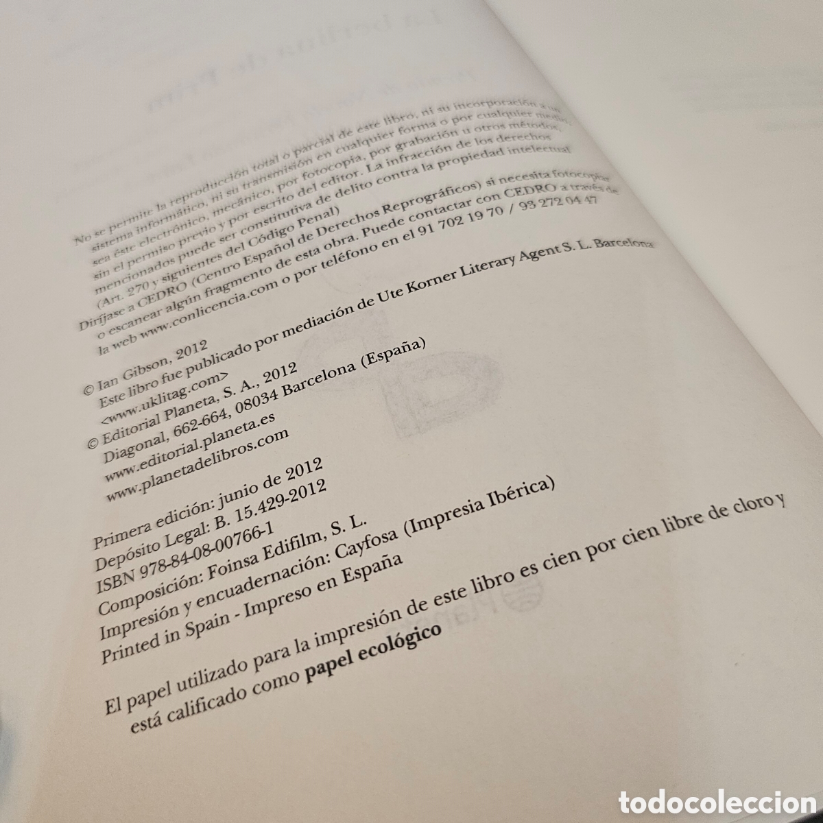 Libros de segunda mano: La berlina de Prim - Ian Gibson - Foto 3
